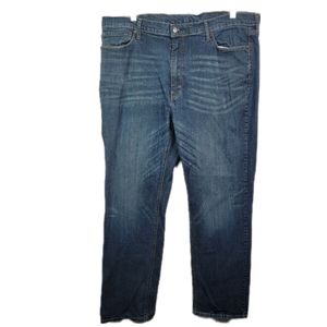 Levi's 541 Darker Wash Whiskered Denim Jeans Men's Size 42 x 34